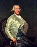 Francisco de Goya Portrait of the painter Francisco Bayeu oil